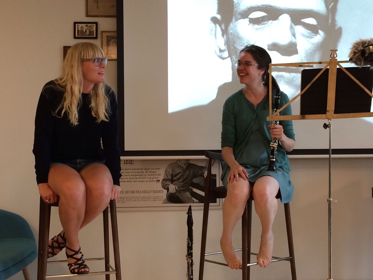 Signe Lykke & Heather Roche